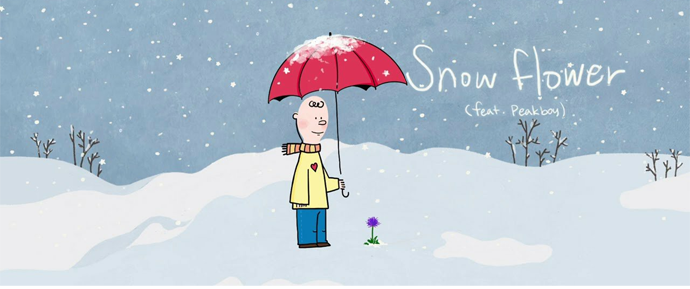 [LETRA] Snow Flower (feat. Peakboy) – V